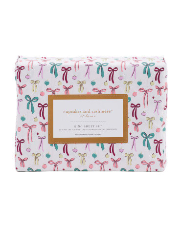 Fa La La Bows Sheet Set | TJ Maxx