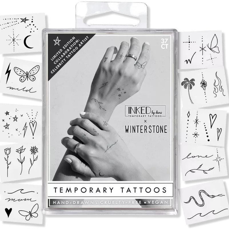 INKED X Winterstone Temporary Tattoo Pack | Ulta
