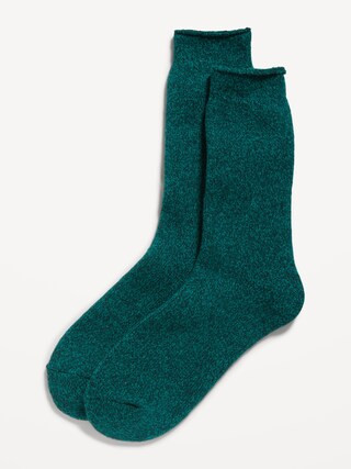 Cozy-Lined Crew Socks for Men | Old Navy (US)