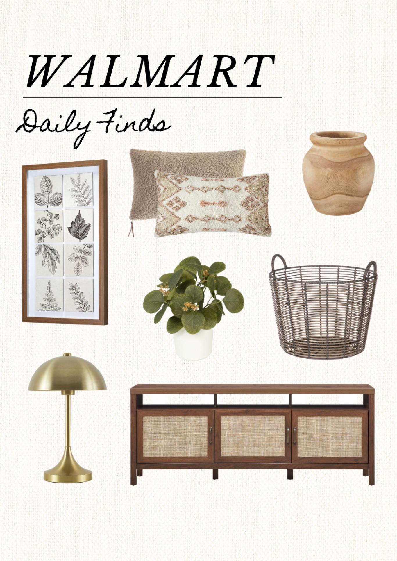 Walmart home decor finds 

#LTKhome #LTKFind #LTKunder50