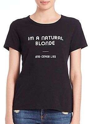 Natural Blonde Graphic Tee | Saks Fifth Avenue OFF 5TH (Pmt risk)