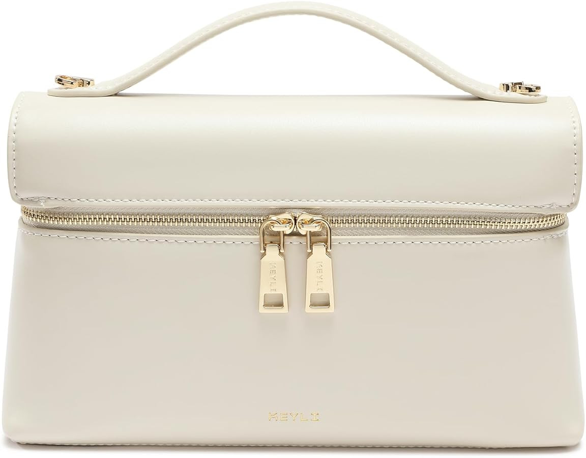 Keyli Women's Top Handle Bag Leather Small Handbags Trendy Designer Crossbody Shoulder Bag for Wo... | Amazon (US)