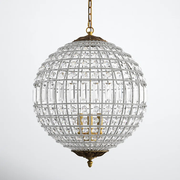 Rola 3 - Light Dimmable Globe Chandelier | Wayfair North America