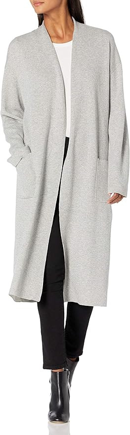 Cable Stitch Women's Double Faced Open Front Cardigan | Amazon (US)