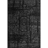 nuLOOM Arlena Vintage Area Rug, 6' 7" x 9', Black | Amazon (US)