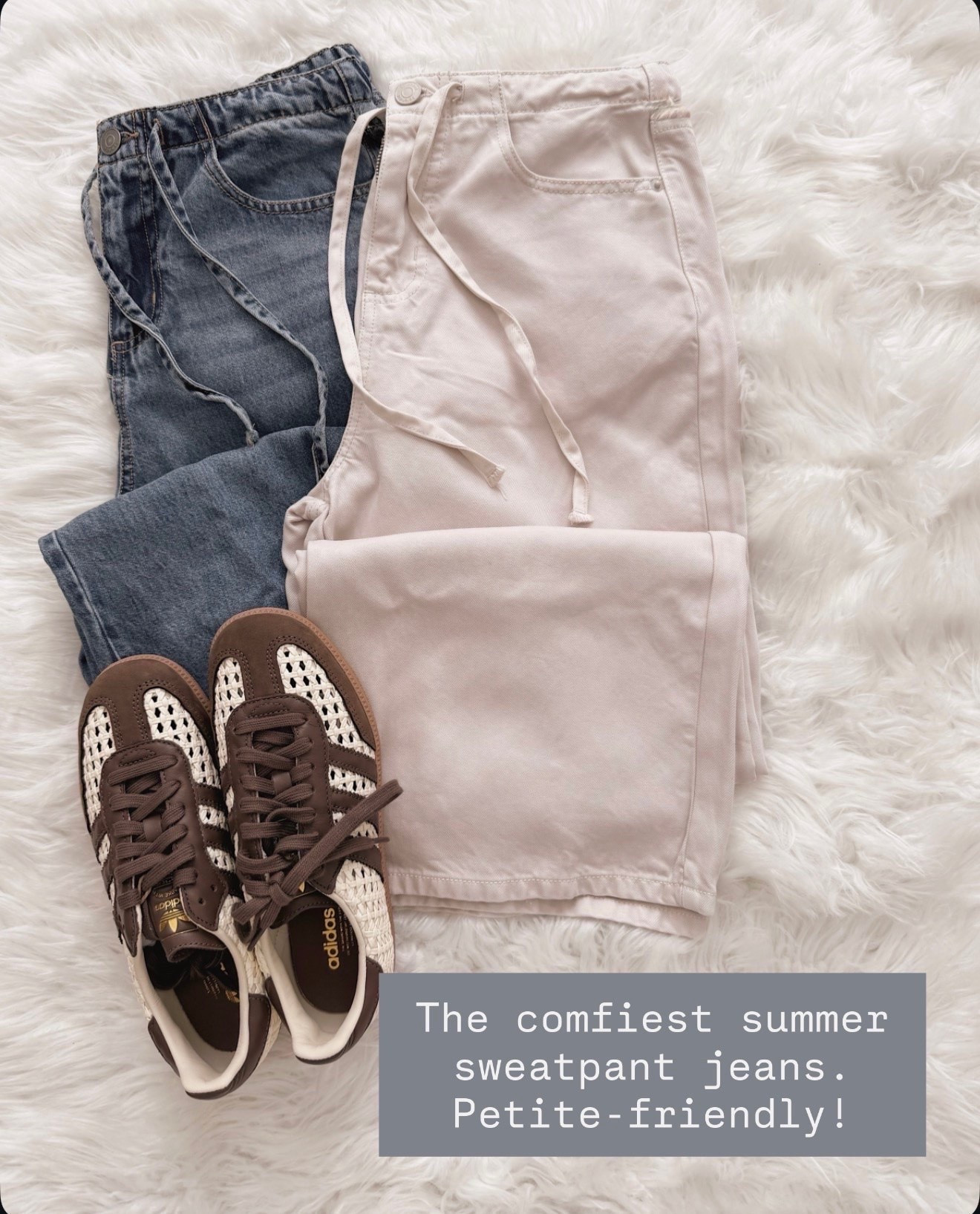I finally found sweatpant jeans that don't look like I gave up on life and actually fit my petite frame perfectly.

petite sweatpant jeans, comfortable summer pants, soft denim joggers, petite friendly jeans, casual summer outfit, relaxed fit pants, comfortable fashion finds, petite summer style, soft waistband jeans, weekend casual wear, loungewear that looks put together

#LTKSeasonal #LTKOver40 #LTKWorkwear