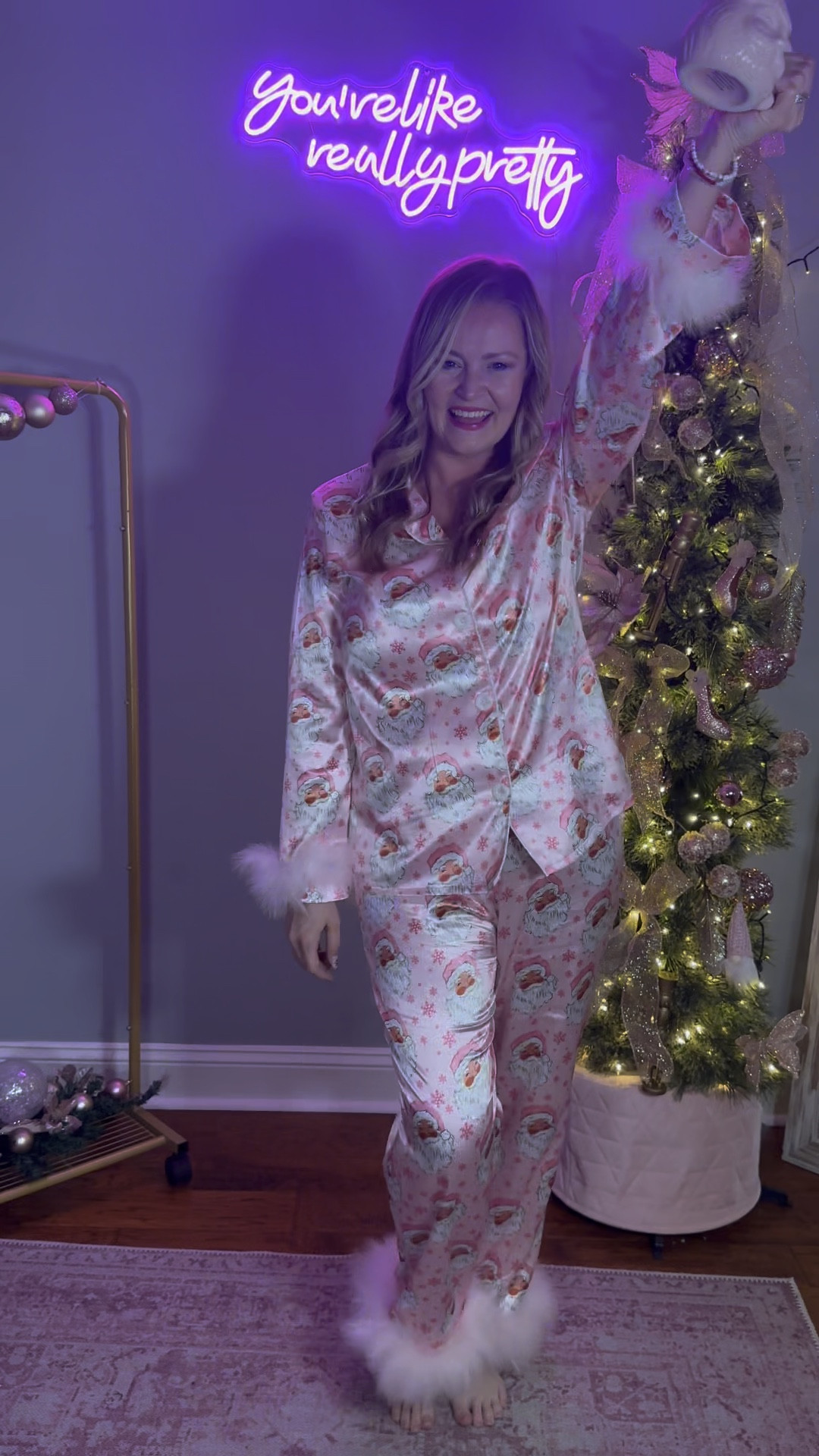 The pink silk Santa pjs are back! 

#LTKGiftGuide #LTKHoliday #LTKSeasonal