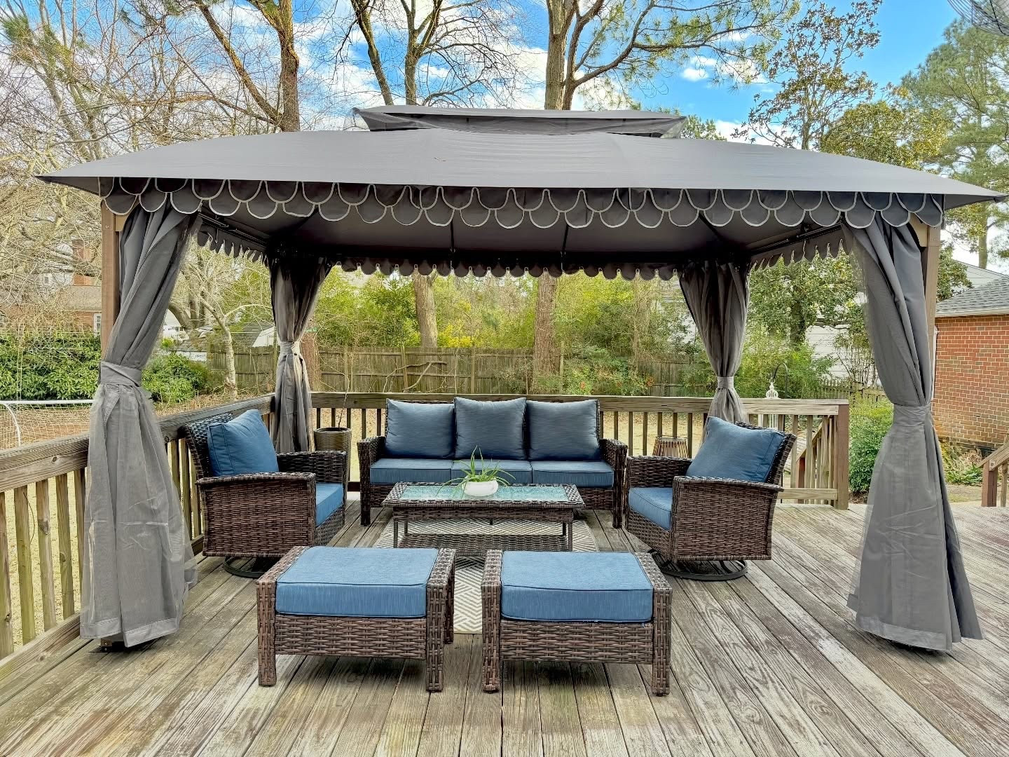 Our new hangout spot in our backyard I just love it so much 😍 



#LTKHome #LTKmomlife #LTKvlog