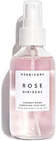 Herbivore Botanicals Rose Hibiscus Face Mist – A Super-Fine Hydrating and Soothing Spray with Hyalur | Amazon (US)