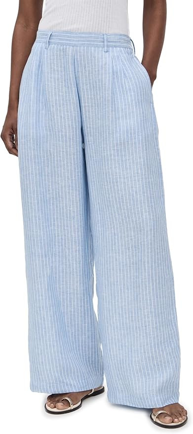 Vitamin A Women's Swimwear Eco Linen The Getaway Pant Swimsuit Cover Up | Amazon (US)