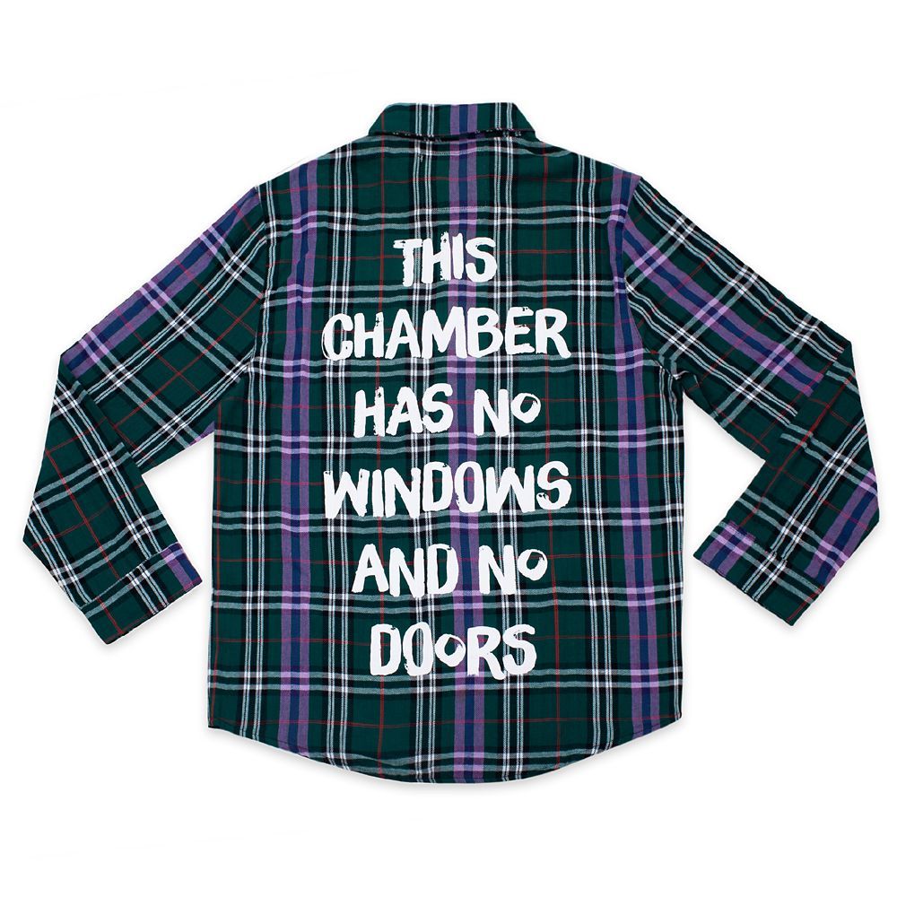 The Haunted Mansion Flannel Shirt for Adults by Cakeworthy | Disney Store