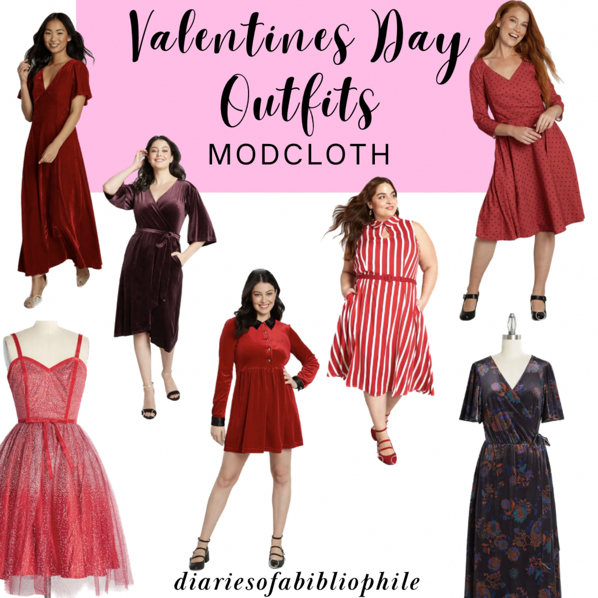 Plus-size Valentine’s Day outfits from ModCloth

Plus-size dress, plus-size outfits, outfit inspiration, red dress, pink dress, velvet dress

#LTKstyletip #LTKSeasonal #LTKcurves