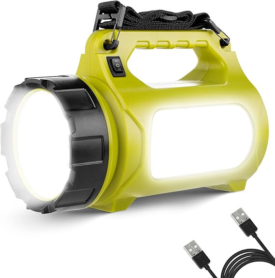 LE Rechargeable LED Camping Lantern, 1000LM, 5 Light Modes, Power Bank, IPX4 Waterproof, Perfect ... | Amazon (US)