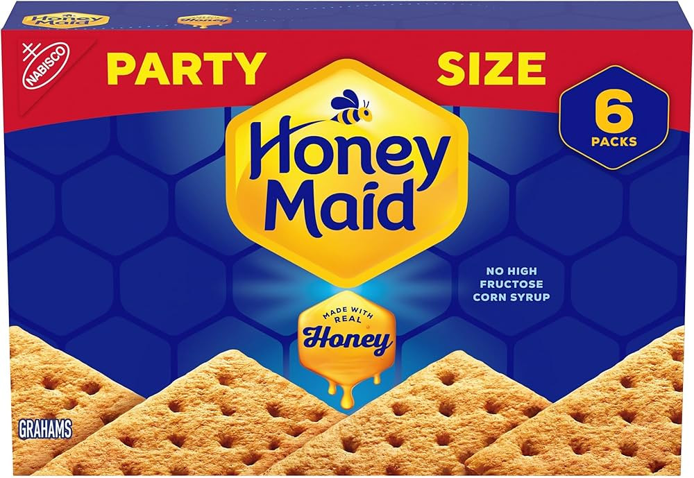 Honey Maid Graham Crackers, Party Size, 28.8 oz (1 lb, 12.8 oz) | Amazon (US)