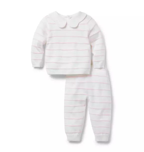 Baby Striped Collared Matching Set | Janie and Jack
