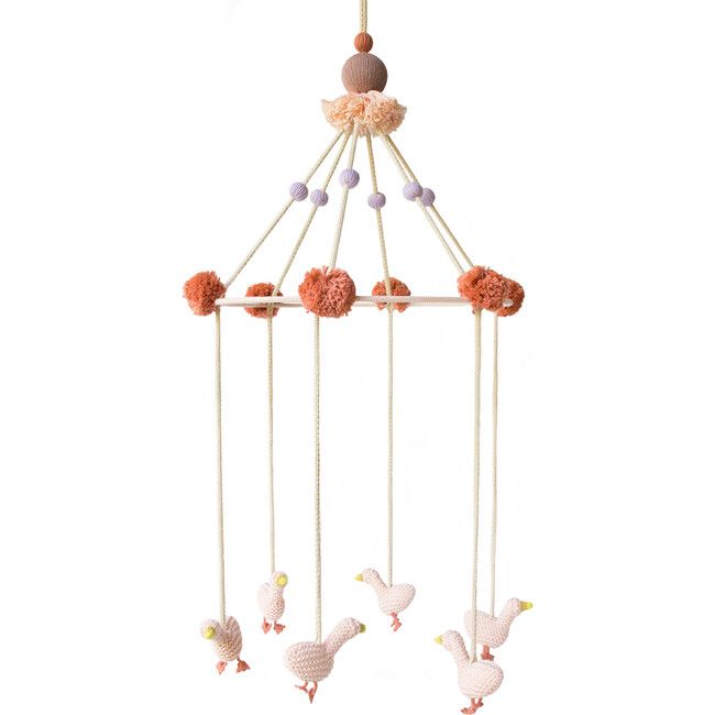 Geese Mobile, Pink | Maisonette