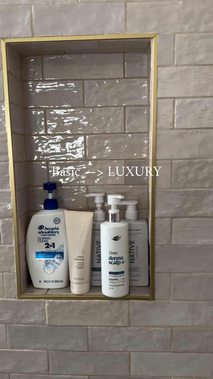 It’s the little swaps that make the big difference. 

Comment BATHROOM to receive a link with my bathroom swaps for a luxuries bathroom feel #bathroom #bathroominspo #wayfair #luxurybathrooms #clean