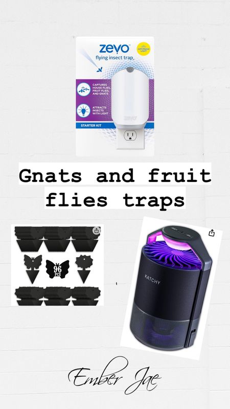 Gnats and fruit f is flies  traps

#LTKSeasonal #LTKhome