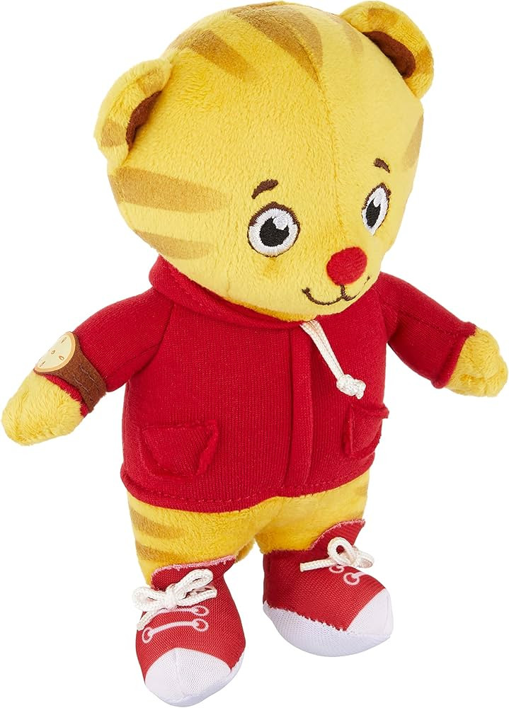 Daniel Tiger's Neighborhood Daniel Tiger Mini Plush ,7 Inches | Amazon (US)