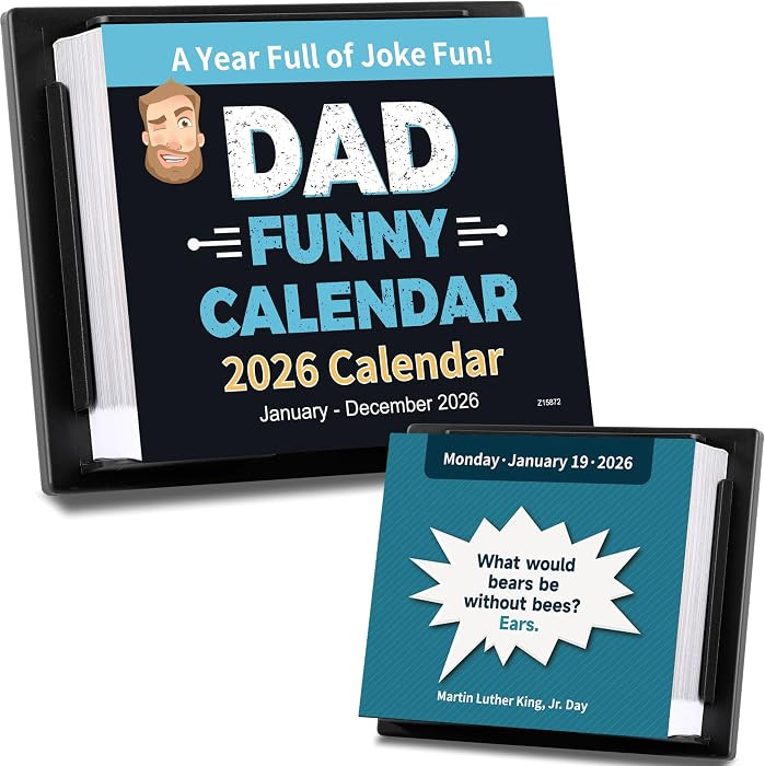 2026 Desk Calendar - Dad Funny Calendar 2026, Jan.2026 - Dec.2026, 3d Calendar 2026, Daily Calend... | Amazon (US)