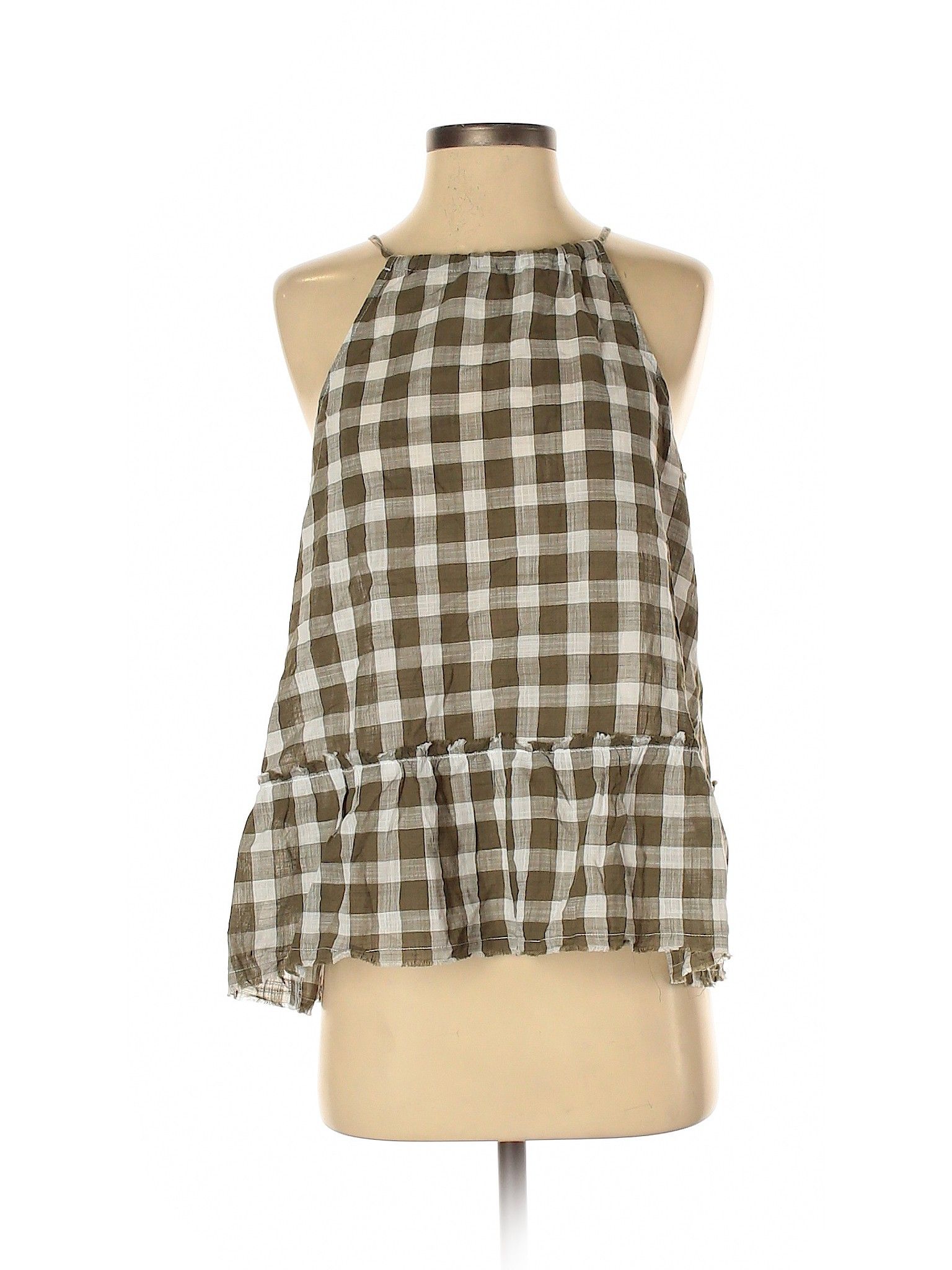 Cloth & Stone Sleeveless Blouse Size 4: Green Women's Tops - 56075364 | thredUP