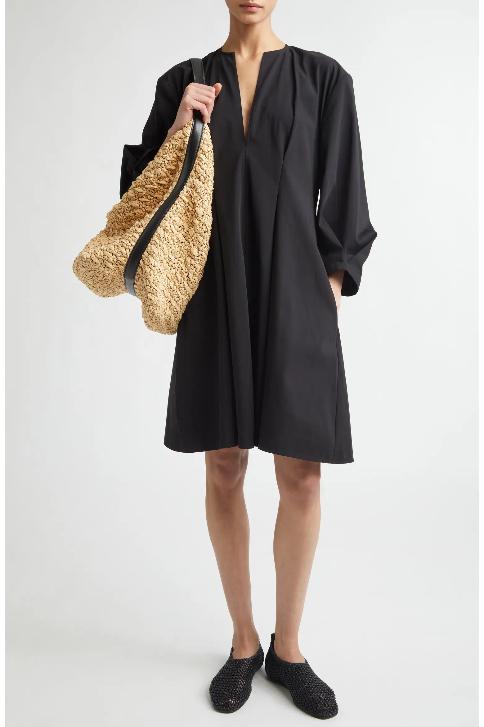 Bishop Sleeve Cotton Dress (Women) | Nordstrom | Nordstrom
