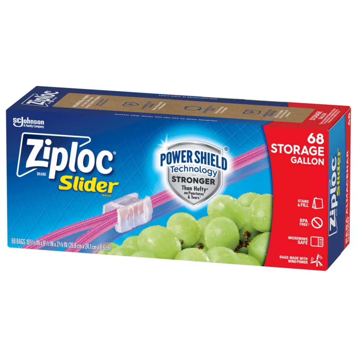 Ziploc Storage Slider Gallon Bags | Target