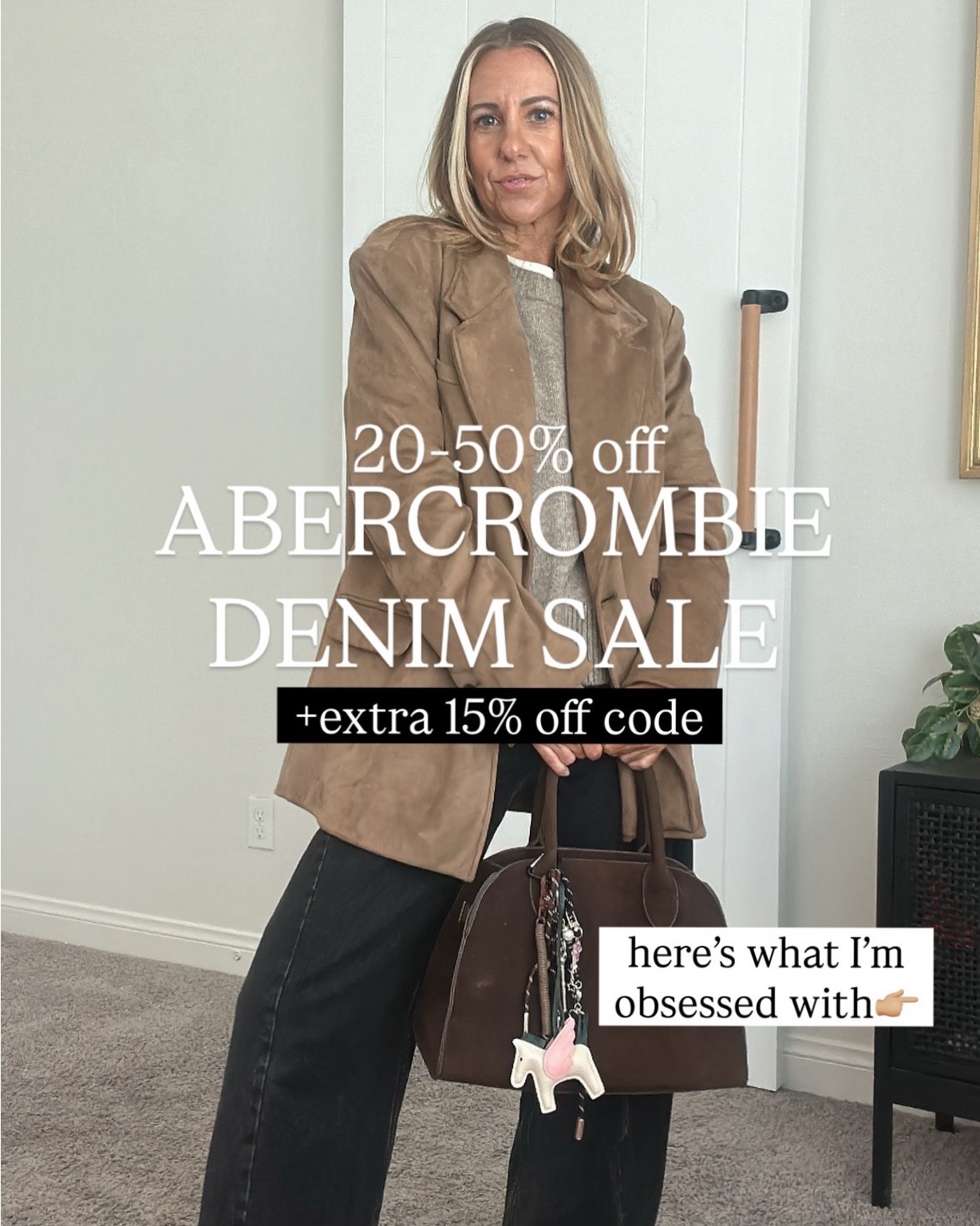 Abercrombie sale!!
20-50% off everything + extra 15% off code DENIMAF

#LTKStyleTip #LTKSeasonal #LTKSaleAlert