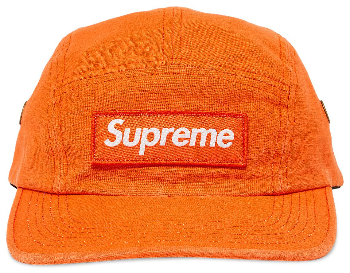 Supreme Military Camp Cap 'Orange' | GOAT