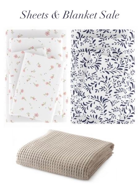 Who else loves new sheets and blankets? These are all on sale now at Target! 

#LTKunder50 #LTKsalealert #LTKhome