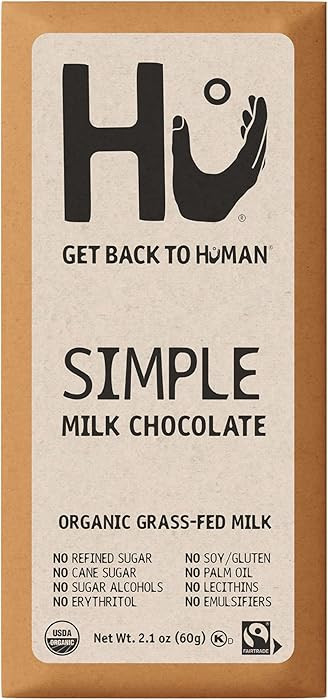 Hu Simple Milk Chocolate Bar, 2.1 Ounce Bar, 1 Count | Amazon (US)