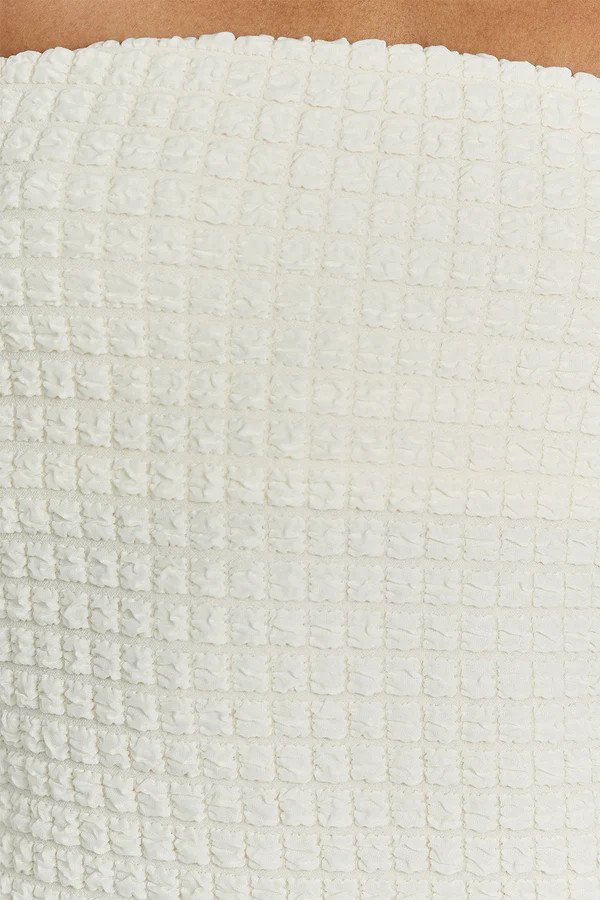 ALEX CREAM BANDEAU TOP | DISSH