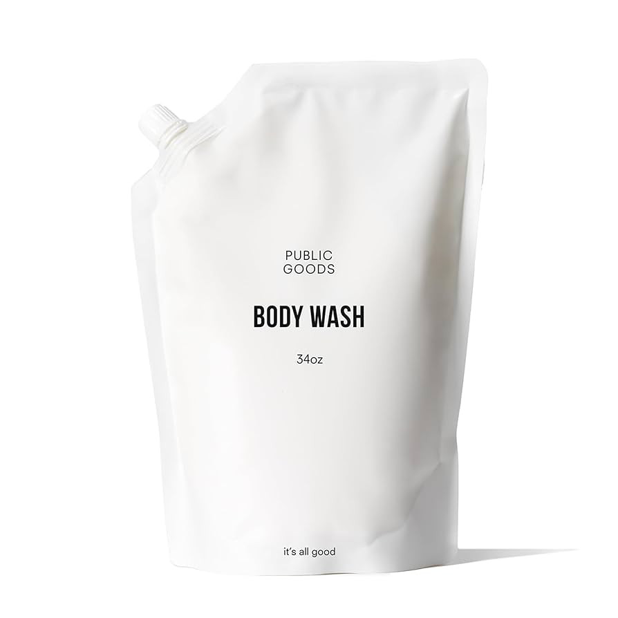 Public Goods Body Wash for Men and Women | Natural Soap for Bath & Shower | Body Scrub Made with ... | Amazon (US)