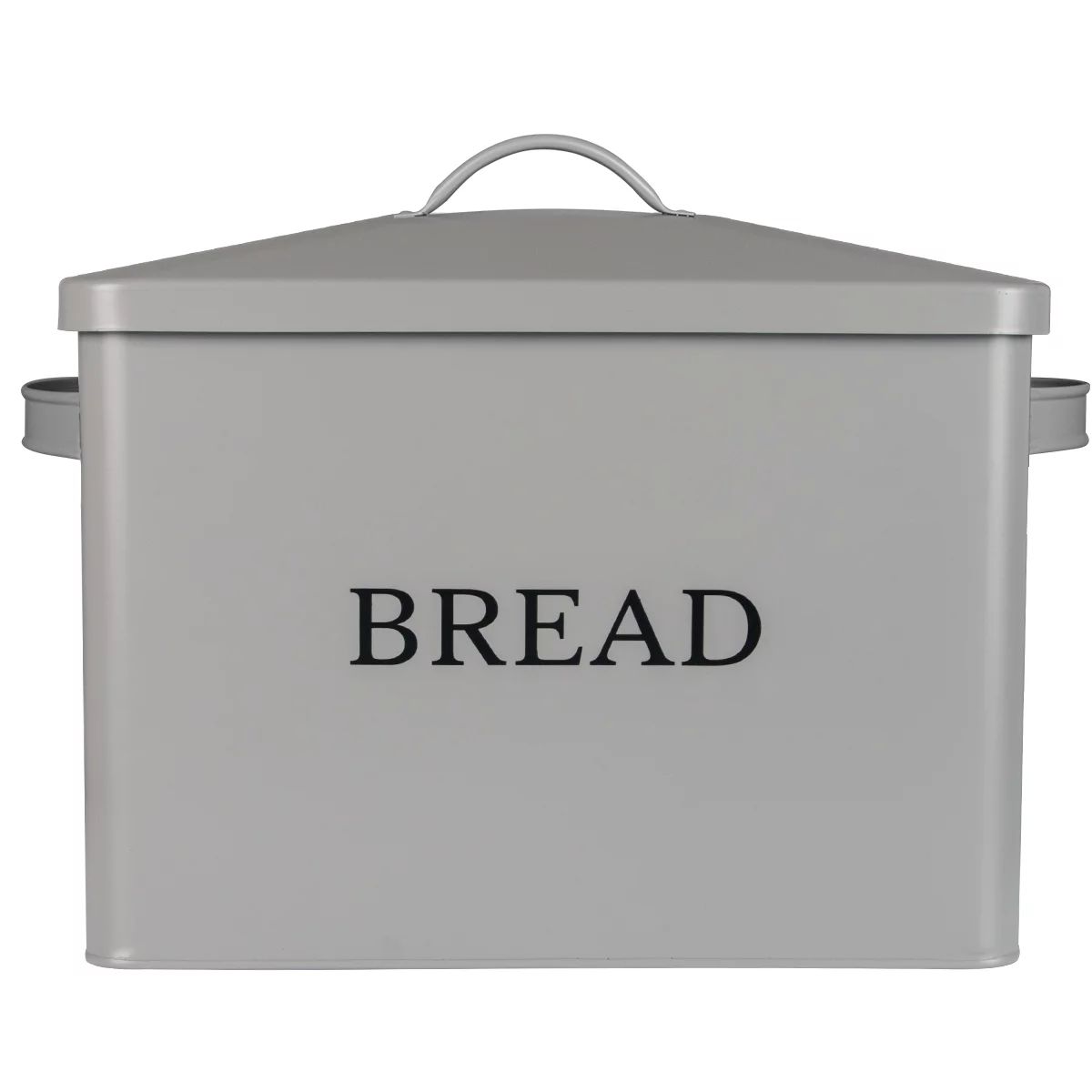 Extra Large Gray Bread box Vertical Vintage Metal Bread Bin With Lid - Holds 2 Loaves - Counterto... | Walmart (US)
