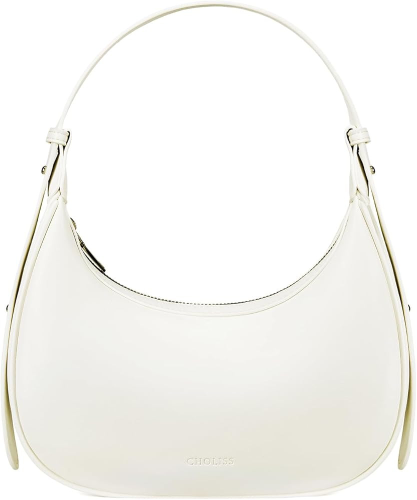 CHOLISS Shoulder Bag for Women RFID Vegan Leather Crescent Hobo Bag Clutch Underarm Purse Top-Han... | Amazon (US)
