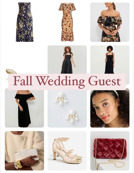 Fall wedding guest dresses. Wedding guest shoes and handbags. Parties
.
.
.
.
… 

#LTKwedding #LTKparties #LTKstyletip