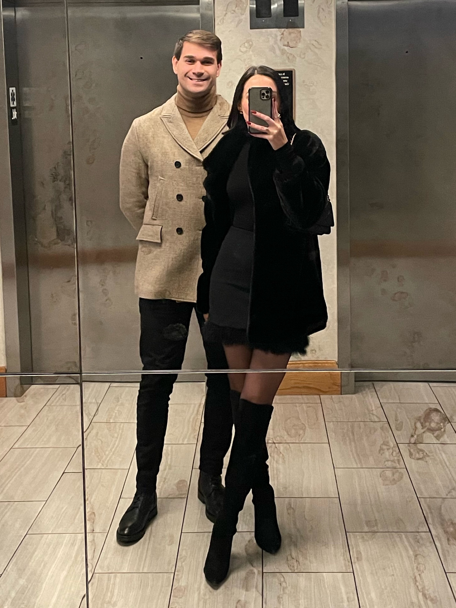 Dinner & Andrea Bocelli in Boston 🎄♥️

Outfit details🖤