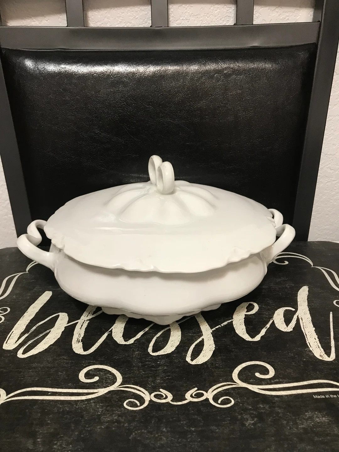 Vintage Thomas Bavaria White Covered Dish Soup Tureen Covered Bowl - Etsy UK | Etsy (US)
