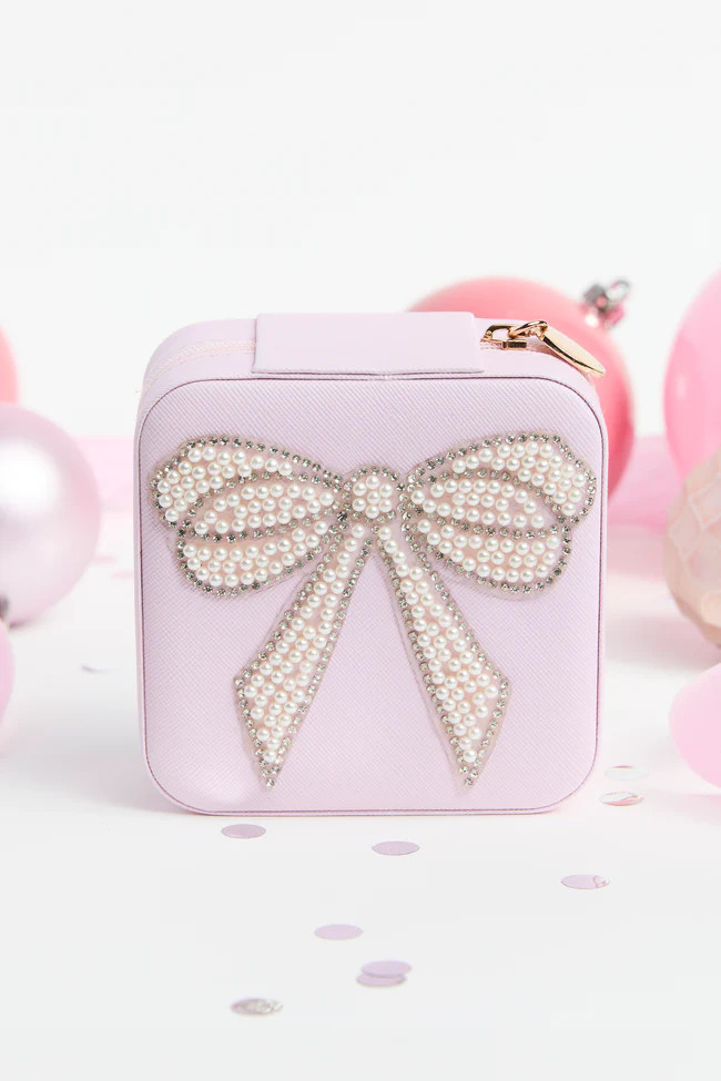 Pink Bow Jewelry Box | Pink Lily