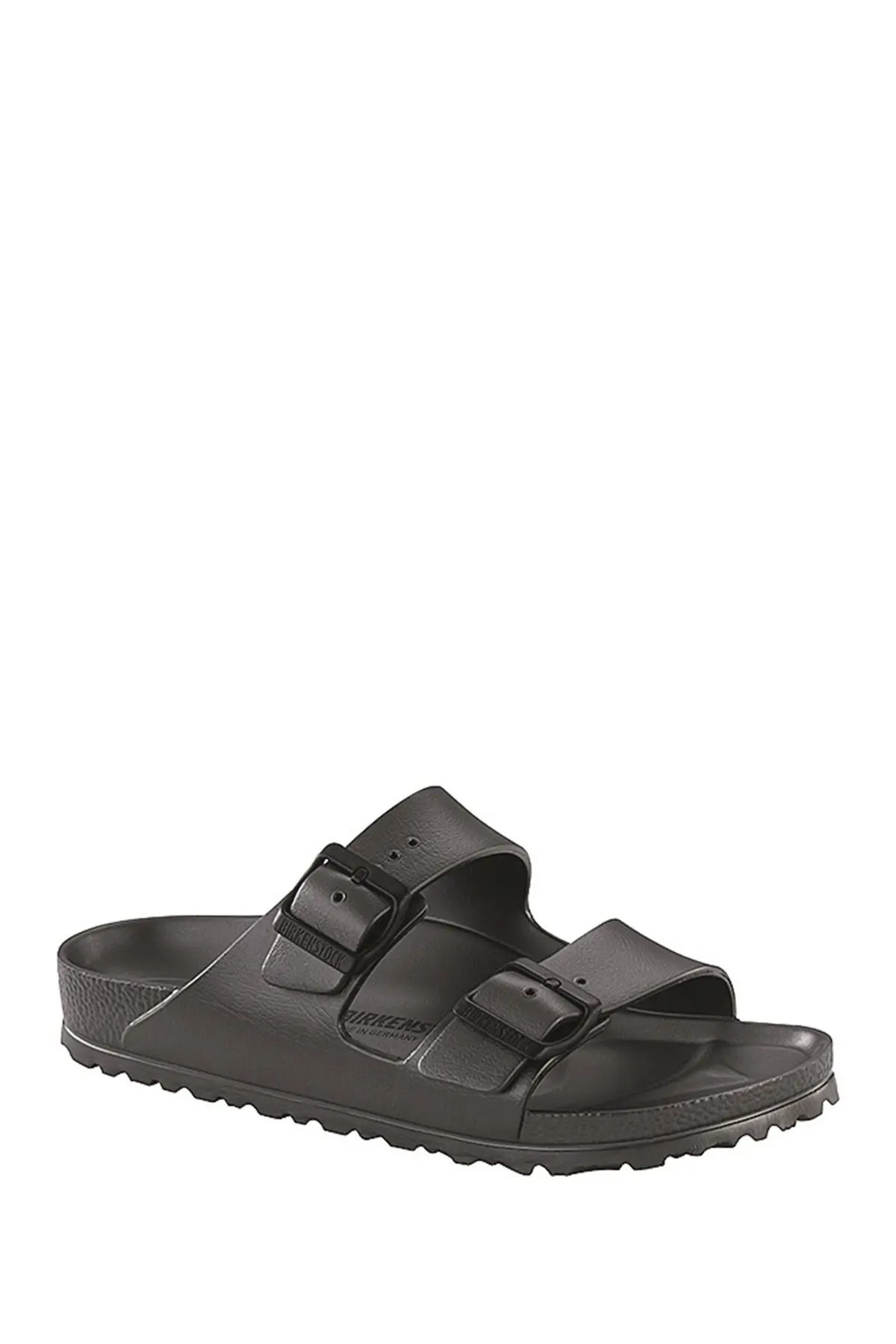 Birkenstock Arizona Waterproof Classic Footbed Sandal - Discontinued in Metallic Anthracite at Nords | Nordstrom