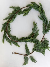 Faux 7' Cedar Garland | House of Jade Home
