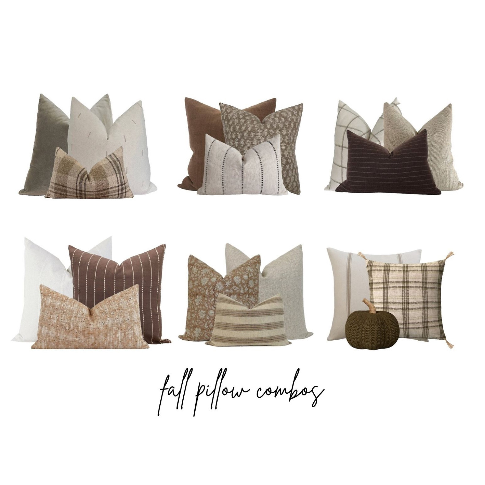 Fall pillows 

#LTKhome #LTKSeasonal #LTKHalloween