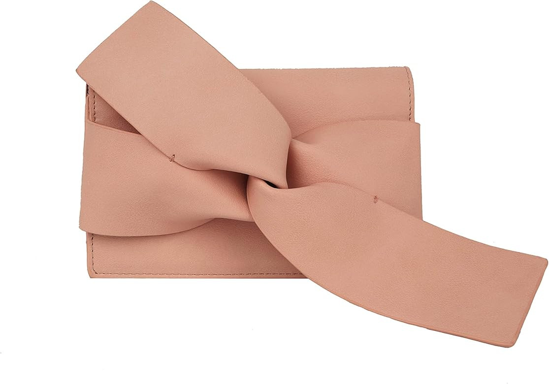 Ribbon Bow Tie Shaped Clutch Crossbody Purses Sling Bags for Women Trendy | Amazon (US)