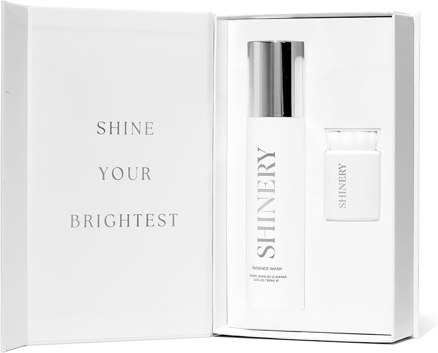 Shinery Jewelry Cleaning Set - Engagement Gift Bridal Shower Gift Wedding Gift, Jewelry Cleaner &... | Amazon (US)