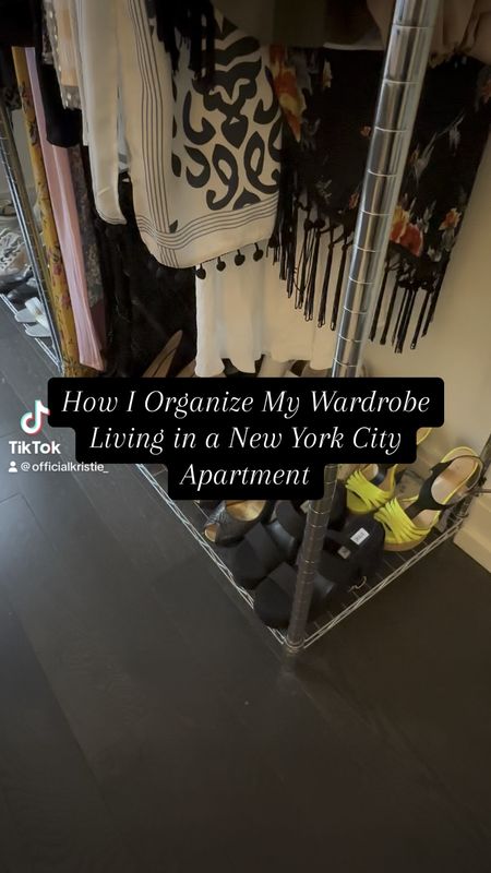How I organize my wardrobe living in a New York City apartment 🌇

#nycapartments #closetorganization #closettour #closettips #clothingrack #apartmentliving

#LTKhome #LTKVideo