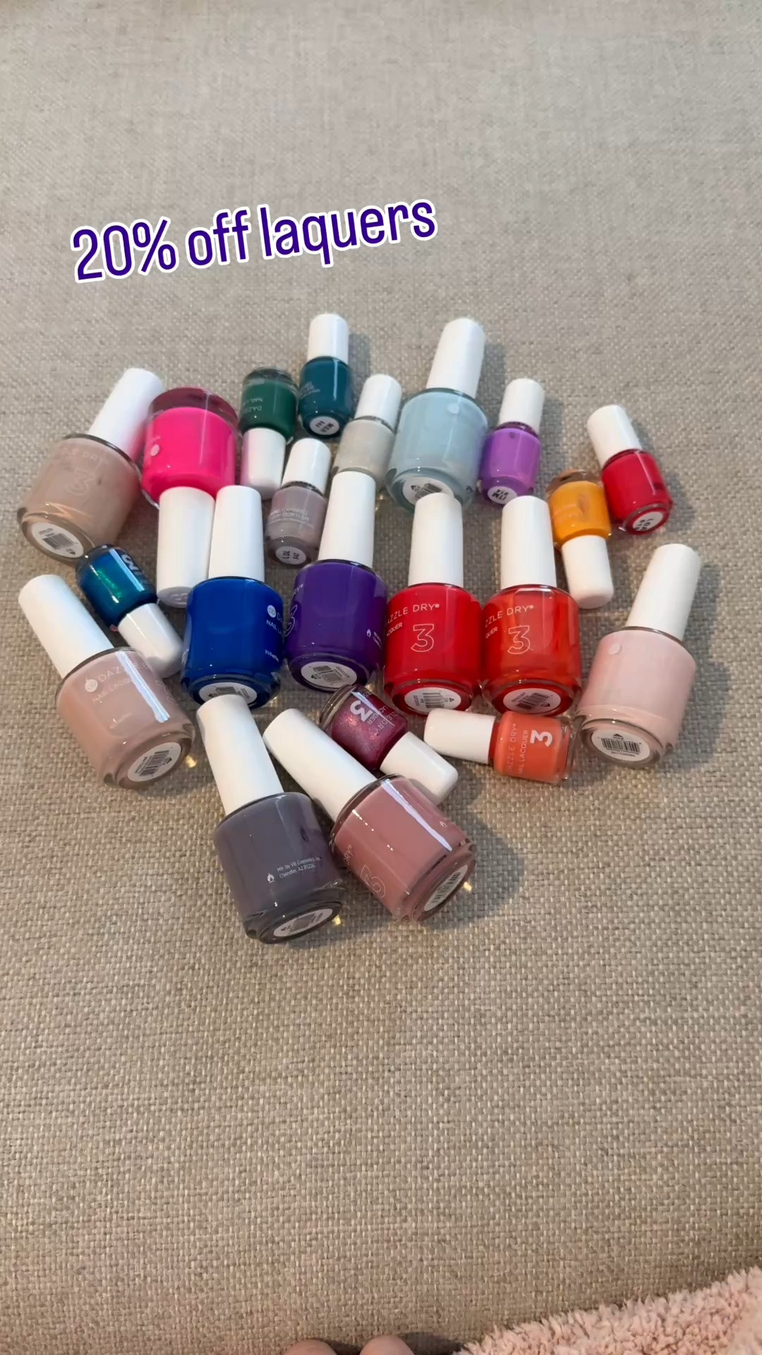 Get 20% off all nail lawyers from Dazzle Dry this weekend only! Get all the colors you dream up this weekend!!

#LTKSaleAlert #LTKBeauty #LTKselfcare