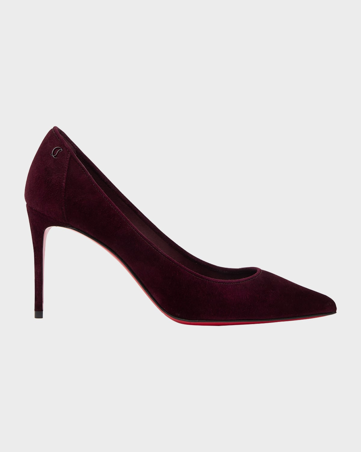 85mm Sporty Kate Suede Red Sole Pumps | Neiman Marcus