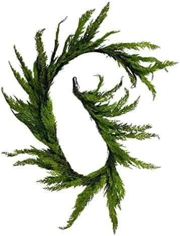 Cedar Artificial Soft Touch Garland 6 Foot Set of 4 | Amazon (US)