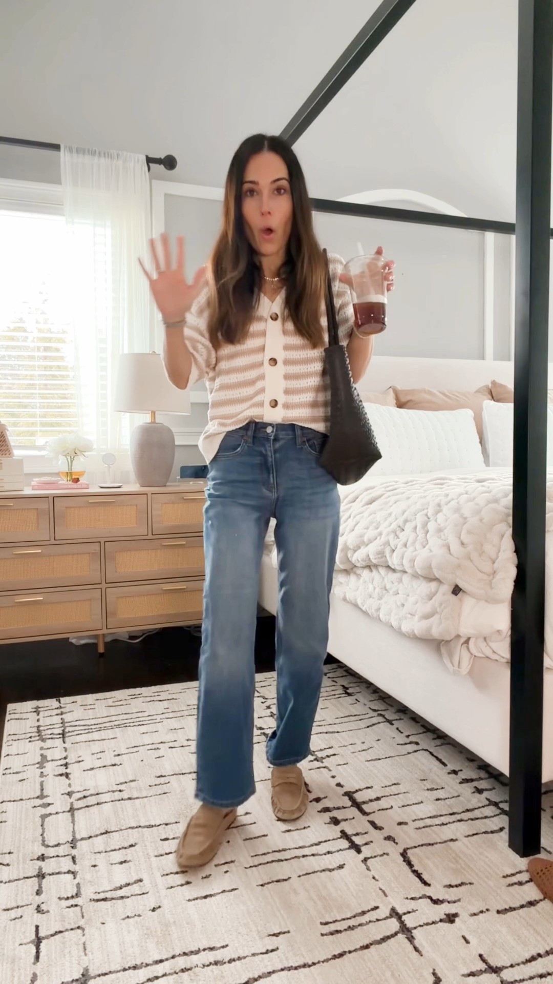 Loving this new to me denim brand. They run tts I’m wearing a 24 and 28 length 

#LTKgrwm #LTKmomlife #LTKOver40