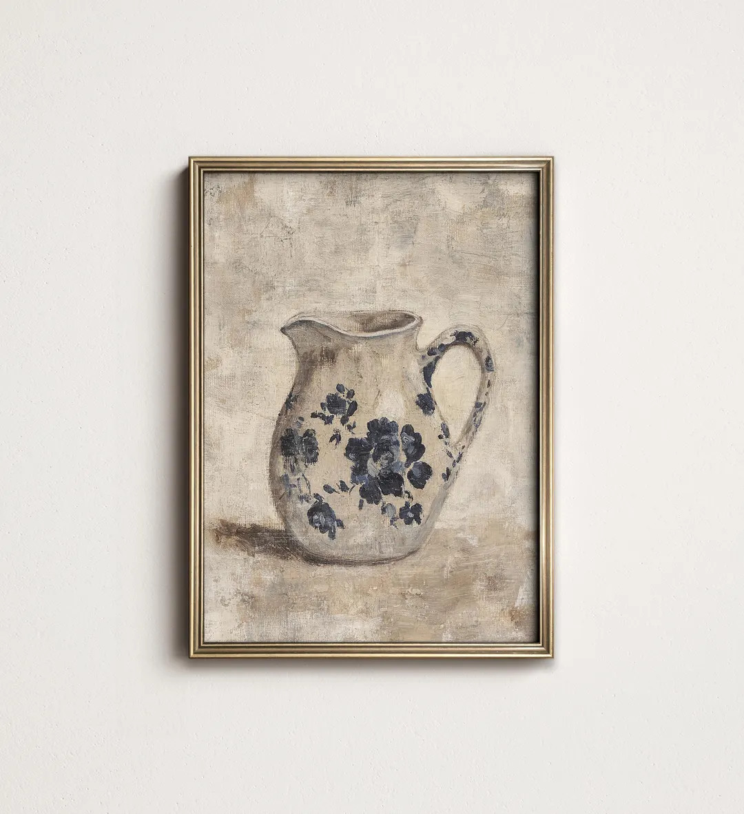 Cottagecore Kitchen Art Print, English Country Kitchen Wall Decor, Spring Summer Wall Decor Digit... | Etsy (US)